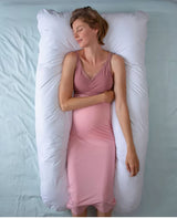 Premium Pregnancy Pillow + Zipper Removable Cover